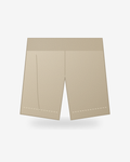 Short deportivo beige